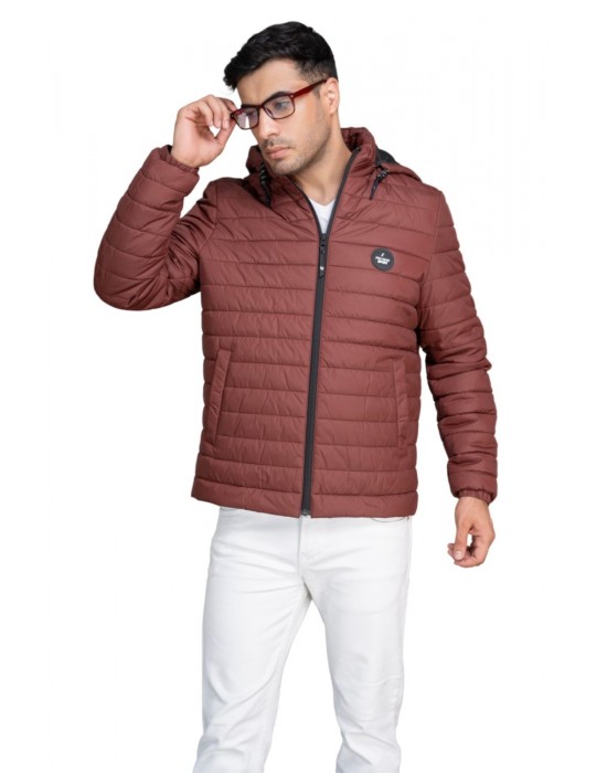 Men Packable Jacket Wine